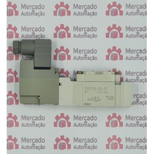 SY5120-5D-01 VALVULA DIRECIONAL SOLENOIDE - SERIE SY