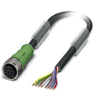 SAC-8P-5,0-PUR/M12FS CABO COM CONECTOR