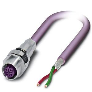 SACCEC-M12FSB-2CON-M16/2,0-910 CABO COM CONECTOR