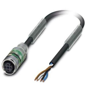 SAC-4P-3,0-PUR/M12FS-2L CABO COM CONECTOR