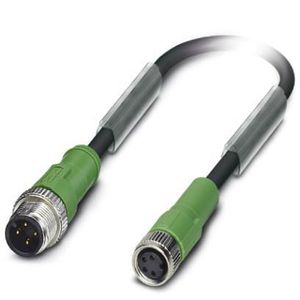 SAC-4P-M12MS/3,0-PUR/M8FS CABO COM CONECTOR