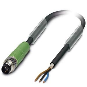 SAC-3P-M8MS/3,0-PURSH CABO COM CONECTOR