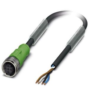 SAC-4P-2,0-PUR/M12FS CABO COM CONECTOR