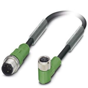 SAC-3P-M12MS/3,0-PUR/M8FR CABO COM CONECTOR