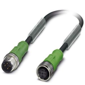 SAC-4P-M12MS/5,0-PUR/M12FS CABO COM CONECTOR
