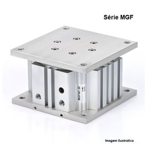 (MGF63-15) CILINDRO PNEUMATICO GUIADO - SERIE MGF